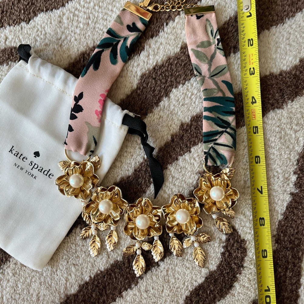 Kate Spade Lavish Blooms Statement Necklace - Picture 6 of 7